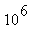 10^6