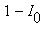 1-I[0]