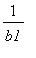 1/b1