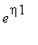 e^eta1