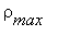 rho[max]