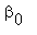 beta[0]