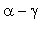 alpha-gamma
