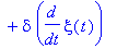 eq1 := (alpha-g-l-lambda)*xi(t)-chi*alpha*xi(t)*int(rho(zeta)^2,zeta = 0 .. t)+alpha*xi(t)*chi^2*int(rho(zeta)^2,zeta = 0 .. t)^2+g*xi(t)*int(rho(zeta)^2,zeta = 0 .. t)-g*xi(t)*int(rho(zeta)^2,zeta = 0...