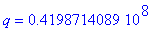 q = 41987140.89