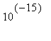 10^(-15)