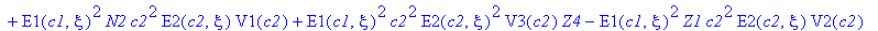 a12 := {A2(c1,c2,xi) = (E1(c1,xi)^2*Z1*c2^2*E2(c2,xi)^2*V3(c2)+E1(c1,xi)^2*c2^2*E2(c2,xi)^2*V3(c2)*Z4-E1(c1,xi)^2*c2^2*E2(c2,xi)^2*V1(c2)*V2(c2)-E1(c1,xi)^2*c2^2*E2(c2,xi)*V2(c2)*Z4-E1(c1,xi)^2*E2(c2,x...