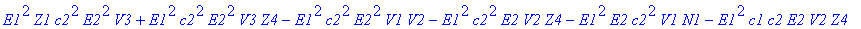 A12 := {A1 = (E1*c1*U3*c2*E2*V2-E1*c1*N2*c2*U3-2*E1^2*c1*c2*E2*V2*Z4+E1^2*N2*c2^2*Z4+c1^2*U2*Z4+E1*c1*c2*E2*V1*U1-E1*c1*Z1*c2*U1+E1^2*Z1*c2^2*E2^2*V3+E1^2*N2*c2^2*E2*V1+E1^2*c2^2*E2^2*V3*Z4-E1^2*Z1*c2^...