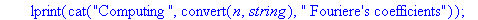 FOURIER := proc (Xi, Eta, n) local L, K, Q, j; global N, X0, Y0, Cx, Sx, Cy, Sy; description 