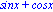 sinx+cosx