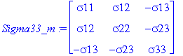 Sigma33_m := Matrix(%id = 19326024)