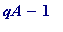 qA-1