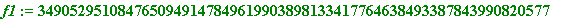 f1 := 3490529510847650949147849619903898133417764638493387843990820577