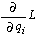 diff(L, q[i])