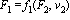 F[1] = f[1](F[2], v[2])