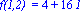 `f(1,2) ` = 4+16*I