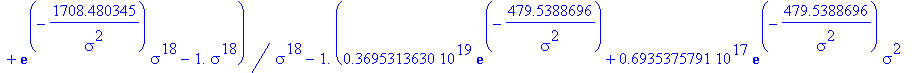 K := 1+1.*(.3417644210e24*exp(-1708.480345/sigma^2)+.1800360068e22*exp(-1708.480345/sigma^2)*sigma^2+.8430228993e19*exp(-1708.480345/sigma^2)*sigma^4+.3454040495e17*exp(-1708.480345/sigma^2)*sigma^6+.1...