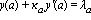 y(a)+kappa[a]*`y'`(a) = lambda[a]