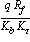 q*R[f]/(K[b]*K[tau])