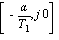 [-alpha/T[1], j*0]