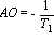 AO = -1/T[1]