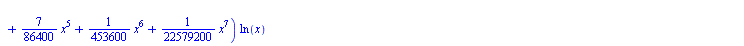 `+`(`*`(`^`(x, 2), `*`(`+`(`-`(2), `-`(`*`(3, `*`(x))), `-`(`*`(`/`(8, 9), `*`(`^`(x, 2)))), `-`(`*`(`/`(95, 864), `*`(`^`(x, 3)))), `-`(`*`(`/`(107, 14400), `*`(`^`(x, 4)))), `-`(`*`(`/`(91, 288000),...