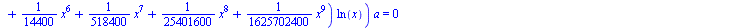 `+`(`*`(`^`(x, 2), `*`(`+`(`-`(2), `-`(`*`(3, `*`(x))), `-`(`*`(`/`(8, 9), `*`(`^`(x, 2)))), `-`(`*`(`/`(95, 864), `*`(`^`(x, 3)))), `-`(`*`(`/`(107, 14400), `*`(`^`(x, 4)))), `-`(`*`(`/`(91, 288000),...