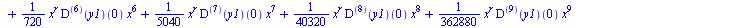 `+`(`*`(`^`(x, r), `*`(y1(0))), `*`(`^`(x, r), `*`((D(y1))(0), `*`(x))), `*`(`/`(1, 2), `*`(`^`(x, r), `*`(((`@@`(D, 2))(y1))(0), `*`(`^`(x, 2))))), `*`(`/`(1, 6), `*`(`^`(x, r), `*`(((`@@`(D, 3))(y1)...