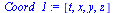 `:=`(Coord_1, [t, x, y, z])