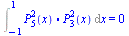 Int(`.`(LegendreP(5, 2, x), LegendreP(3, 2, x)), x = -1 .. 1) = 0