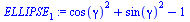 `:=`(ELLIPSE[1], `+`(`*`(`^`(cos(gamma), 2)), `*`(`^`(sin(gamma), 2)), `-`(1)))