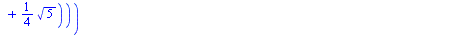 `+`(`*`(2, `*`(Pi, `*`(`+`(`-`(`/`(`*`(`/`(1, 4), `*`(`+`(`*`(`^`(Pi, `/`(1, 2))), `*`(`+`(`-`(`*`(4, `*`(ln(2)))), `-`(1)), `*`(`^`(Pi, `/`(1, 2)))), `-`(`*`(4, `*`(`^`(Pi, `/`(1, 2)), `*`(`^`(5, `/`...