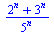 `/`(`*`(`+`(`^`(2, n), `^`(3, n))), `*`(`^`(5, n)))