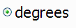 degrees