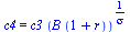 c4 = `*`(c3, `*`(`^`(`*`(B, `*`(`+`(1, r))), `/`(1, `*`(sigma)))))