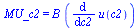 MU_c2 = `*`(B, `*`(diff(u(c2), c2)))