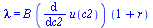 lambda = `*`(B, `*`(diff(u(c2), c2), `*`(`+`(1, r))))