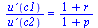 `/`(`*`(`u?`(c1)), `*`(`u?`(c2))) = `/`(`*`(`+`(1, r)), `*`(`+`(1, p)))