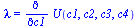 lambda = diff(U(c1, c2, c3, c4), c1)