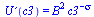 `U?`(c3) = `*`(`^`(B, 2), `*`(`^`(c3, `+`(`-`(`&sigma;`)))))