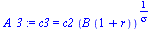 c3 = `*`(c2, `*`(`^`(`*`(B, `*`(`+`(1, r))), `/`(1, `*`(sigma)))))