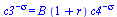`^`(c3, `+`(`-`(`&sigma;`))) = `*`(B, `*`(`+`(1, r), `*`(`^`(c4, `+`(`-`(`&sigma;`))))))