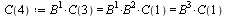 `:=`(C(4), `and`(`*`(B, `*`(C(3))) = `*`(`*`(B, `*`(`^`(B, 2))), `*`(C(1))), `*`(`*`(B, `*`(`^`(B, 2))), `*`(C(1))) = `*`(`^`(B, 3), `*`(C(1)))))
