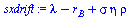 `+`(lambda, `-`(r[B]), `*`(sigma, `*`(eta, `*`(rho))))