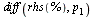diff(rhs(%), p[1])