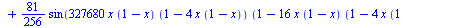 proc (x) options operator, arrow; `+`(`*`(`/`(3, 4), `*`(x)), `*`(9, `*`(x, `*`(`+`(1, `-`(x)), `*`(`+`(1, `-`(`*`(4, `*`(x, `*`(`+`(1, `-`(x))))))))))), `*`(108, `*`(x, `*`(`+`(1, `-`(x)), `*`(`+`(1,...