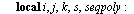 `:=`(IFS, proc (n, ListTrans, polygon) local i, j, k, s, seqpoly; `:=`(seqpoly, polygon); for j to n do `:=`(s, NULL); for i to nops(ListTrans) do `:=`(s, s, seq(TransPolygon(ListTrans[i], op(k, [seqp...