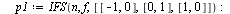 `:=`(Subdiv_2, proc (a, b, c, d, n) local B1, B2, P, F1, F2, f1, f2, f, p1, p2, p3, p4, p5; `:=`(B1, Matrix([[1, 0, 0], [a, `+`(1, `-`(a)), 0], [c, d, `+`(1, `-`(c), `-`(d))]])); `:=`(B2, Matrix([[c, ...
