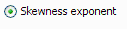 Skewness exponent