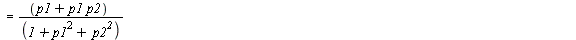`and`(AutoCorrelation(1) = `/`(`*`(AutoCovariance(y(t), y(`+`(t, `-`(1))))), `*`(AutoCovariance(y(t), y(t)))), `and`(`/`(`*`(AutoCovariance(y(t), y(`+`(t, `-`(1))))), `*`(AutoCovariance(y(t), y(t)))) ...